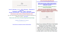 Desktop Screenshot of cantorsperlman.com